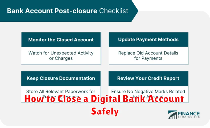 How to Close a Digital Bank Account Safely